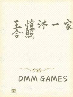 王恺沐一家三口合照