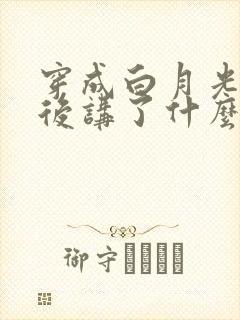 穿成白月光替身后讲了什么