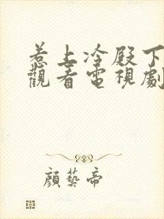 惹上冷殿下免费观看电视剧全集