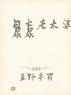 日本老太婆厕所尿尿