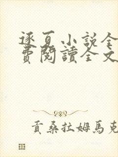 逐夏小说全文免费阅读全文