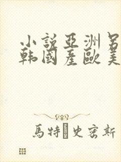 小说亚洲另类日韩国产欧美封面