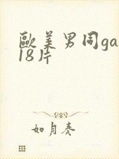 欧美男同gay18片封面