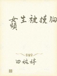 女生被摸胸的视频