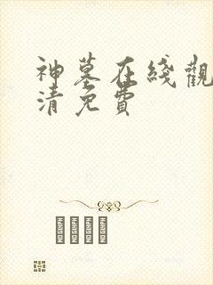 神墓在线观看高清免费