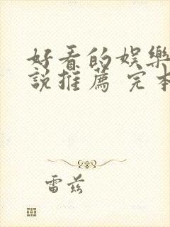 好看的娱乐圈小说推荐 完本封面