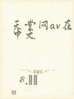 天堂网av在线中文