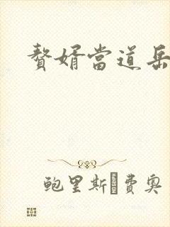 赘婿当道岳风封面