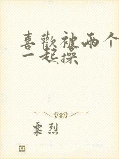 喜欢被两个男人一起操封面