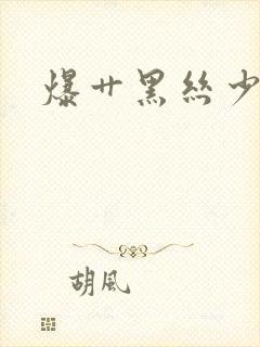 爆艹黑丝少妇封面