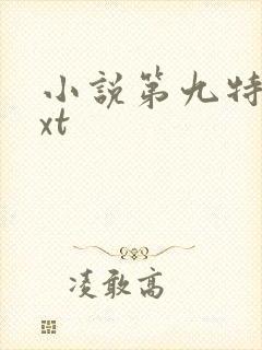 小说第九特区txt封面