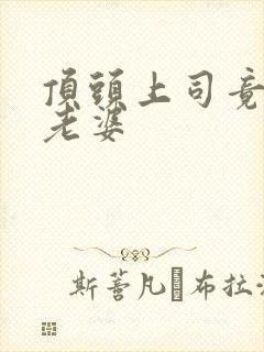 顶头上司竟是我老婆