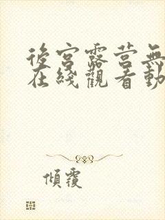 后宫露营无删减在线观看动漫