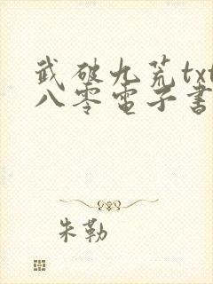 武破九荒txt八零电子书封面