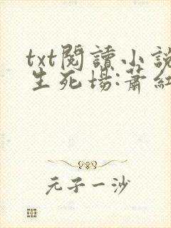 txt阅读小说生死场:萧红小说精选集