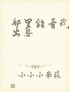 哪里能看我叫赵出息封面