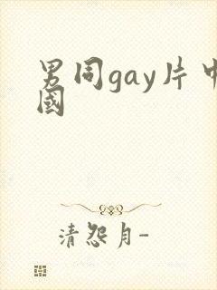 男同gay片中国