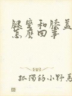 腿弯和膝盖疼是怎么回事