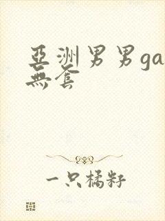 亚洲男男gay无套