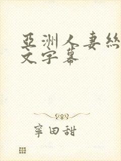 亚洲人妻丝袜中文字幕