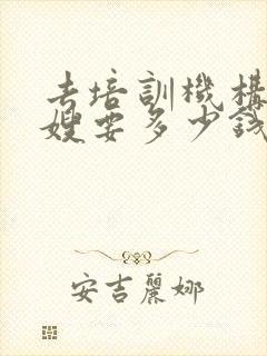 去培训机构学月嫂要多少钱