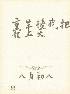 重生后我把前妻宠上天