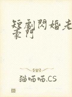 短剧闪婚老公是豪门