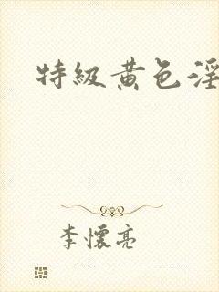 特级黄色淫片