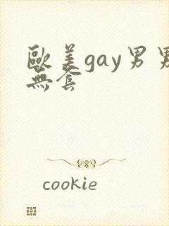 欧美gay男男无套封面