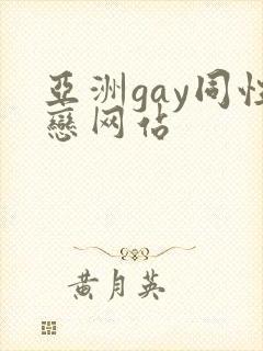 亚洲gay同性恋网站