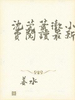 沈莞萧彻小说免费阅读最新章节