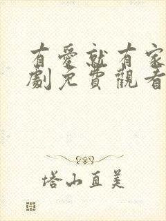 有爱就有家电视剧免费观看