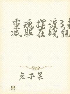 灵魂摆渡3未删减版在线观看全集