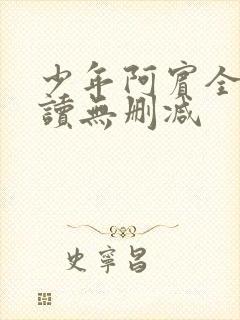 少年阿宾全文阅读无删减封面