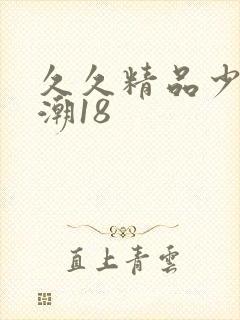 久久精品少妇高潮18