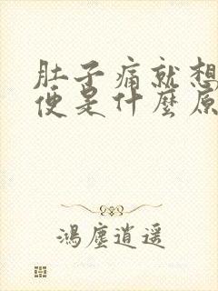 肚子痛就想拉大便是什么原因