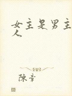 女主是男主的仆人封面