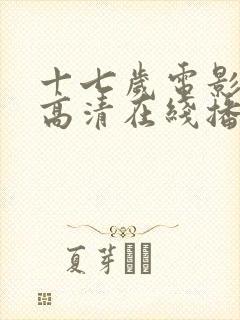 十七岁电影粤语高清在线播放