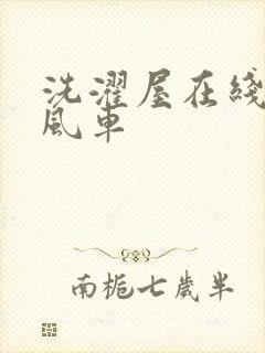 洗濯屋在线观看风车