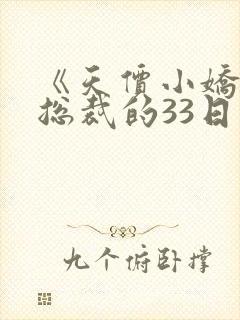 《天价小娇妻:总裁的33日索情》txt