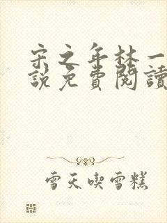 宋之年林一棠小说免费阅读最新章节