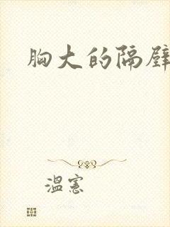 胸大的隔壁姐姐封面