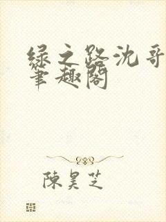 绿之路沈哥小说笔趣阁封面