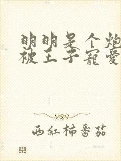 明明是个炮灰却被王子宠爱了