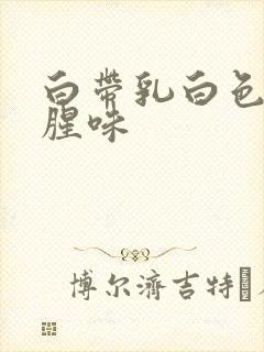 白带乳白色糊状腥味