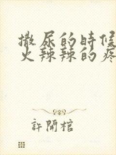 撒尿的时候尿道火辣辣的疼封面