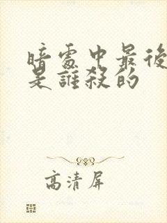 暗处中最后凶手是谁杀的封面