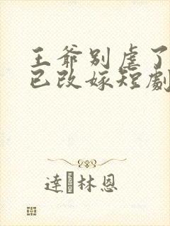 王爷别虐了王妃已改嫁短剧免费观看