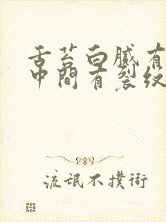 舌苔白腻有齿痕中间有裂纹