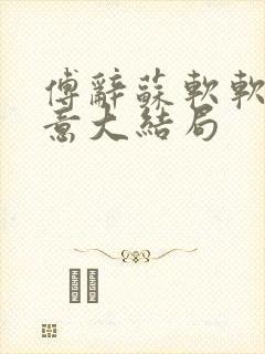 傅辞苏软软沈知意大结局